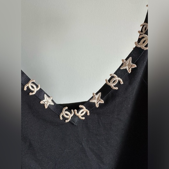 Chanel Tank Top Black size 38 - Picture 4 of 10